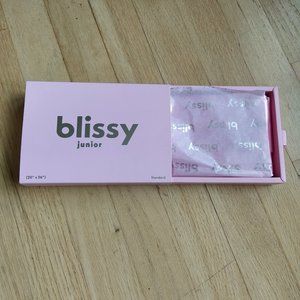 NEVER USED Blissy Junior 100% Silk Pillowcase in Bubblegum Pink